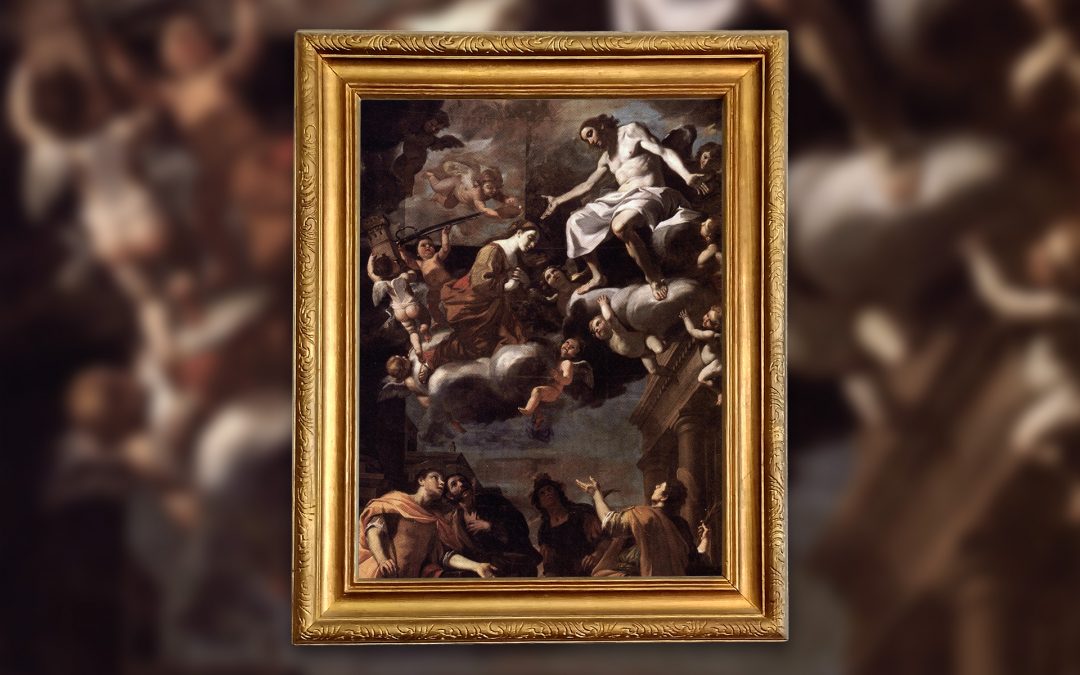 Studio e Restauro della tela: “Il Patrocinio di Santa Barbara” di Mattia Preti